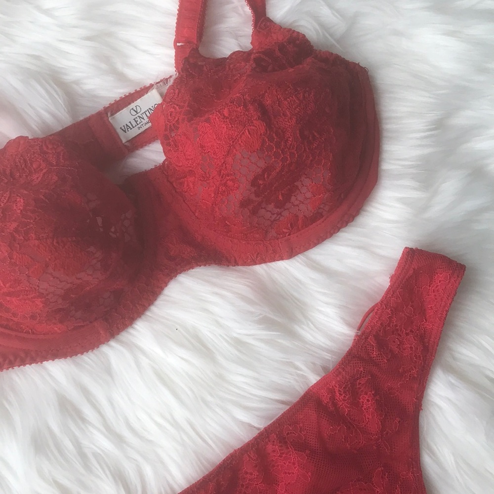 Vintage Valentino Lace Bra